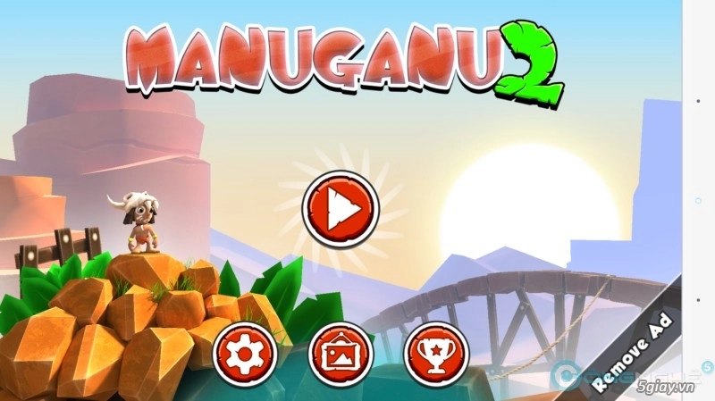 Manuganu 2 tựa game chạy nhảy gây ghiện với đồ họa tuyệt vời - 1