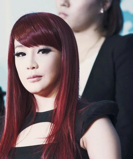 Màu tóc nhuộm nâu đỏ cực đẹp sao kpop hàn quốc 2016 - 10