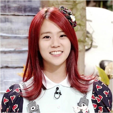 101 kiểu màu tóc nhuộm đỏ nâu cực đẹp sao kpop hàn quốc 2017 - 12