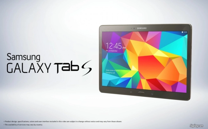 Máy tính bảng samsung galaxy tab s có phải là tốt nhất hiện nay - 1