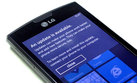 Microsoft ra bản cập nhật đầu tiên cho windows phone 7 - 1