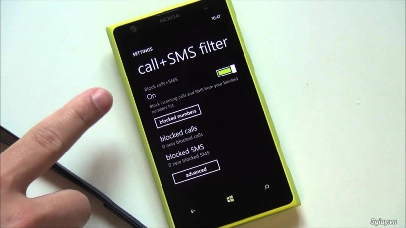 Mời cập nhật ứng dụng nokia call sms filter - 2