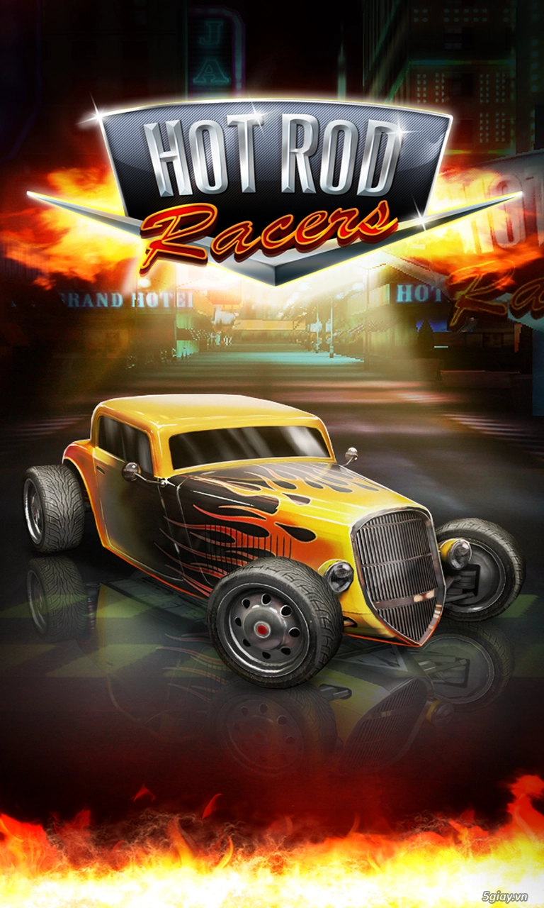 Mời tải trò đua xe hot rod racers cho các máy wp8 - 2