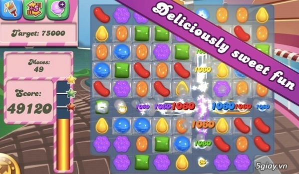 Muốn tiết kiệm pin cho android đừng chơi candy crush - 1