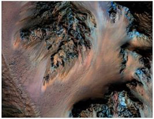 Nasa xác nhận có nước chảy trên sao hỏa - 1
