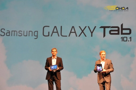 Ngắm galaxy tab 101 từ mwc 2011 - 1