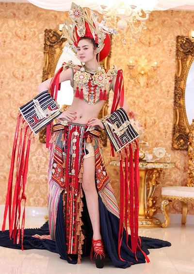 Ngọc oanh tái hiện hình ảnh vũ nữ apsara - 3