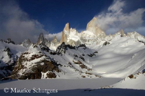 Ngọn núi hút thuốc ở argentina - 1