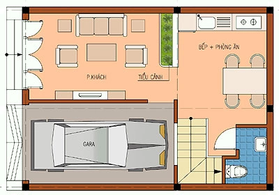 Nhà ba tầng 63 x 86 m - 1