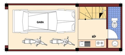 Nhà nhỏ 34 x 83 m - 2