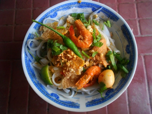 Nhớ vị mì quảng phú chiêm - 1