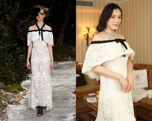 Những bộ váy haute couture xa xỉ của lý nhã kỳ - 1