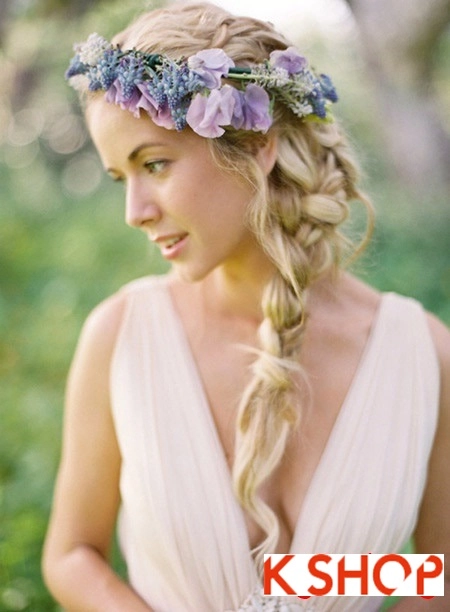Những kiểu tóc cô dâu đẹp đầy quyến rũ cho ngày cưới 2016 - 4