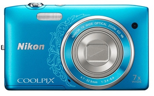 Nikon coolpix s3500 compact zoom xa đa sắc màu - 1