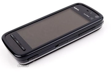 Nokia 5800 xpressmusic bản màu bạc - 2