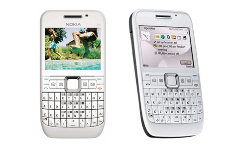 Nokia e63 màu trắng về vn - 1