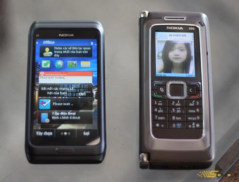 Nokia e7 vs e90 - 1