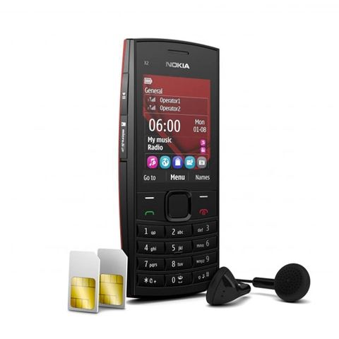 Nokia x2-02 - điện thoại 2 sim loa khủng - 1