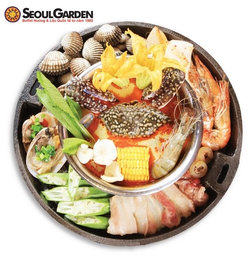 Nước lẩu hoa quả mới tại seoul garden - 1