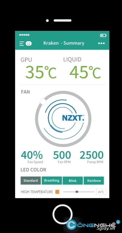 Nzxt giới thiệu bộ điều khiển quạt grid và tản nhiệt nước kraken x41x61 - 4
