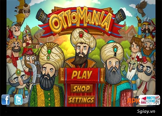 Ottomania v1 apk mod đánh chiếm châu lục - 2