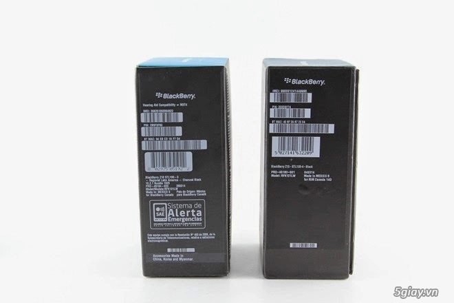 Phân biệt blackberry z10 thật giả - 3