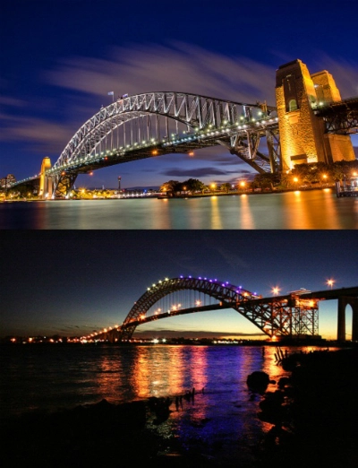 Phiên bản sinh đôi của cầu cảng sydney - 1