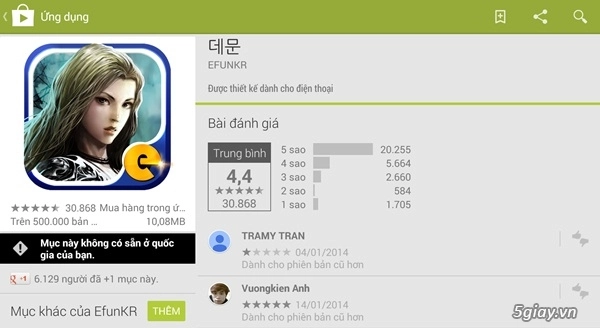 Phong ma game mobile cực hot tại hàn quốc ra mắt bản tiếng việt - 1