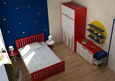 Phòng ngủ trẻ em trong chung cư - 2