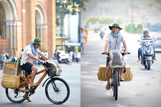 Phượt sang ấn độ trên chiếc xe đạp có khung làm từ mây tre dừa và gỗ - 3