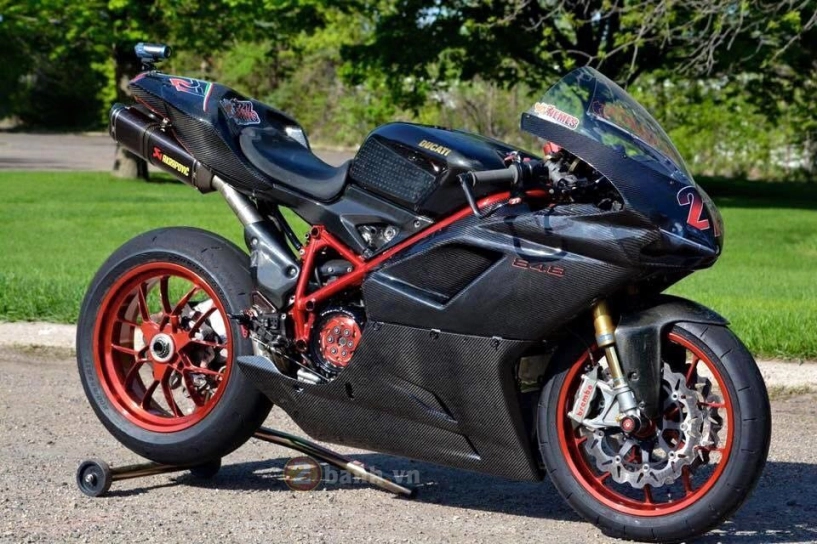 pkl ducati 848 evo độ full carbon đẹp và chất đến từng chi tiết - 1