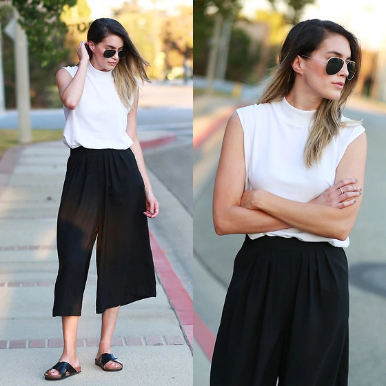 Quần culottes nữ đẹp quyến rũ cô nàng công sở xuân hè 2017 - 2