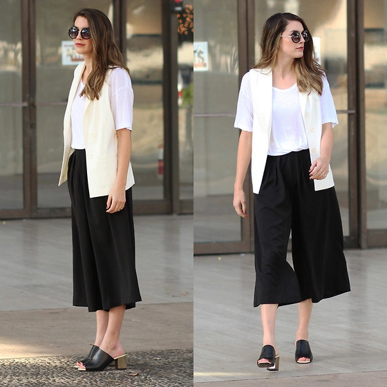 Quần culottes nữ đẹp quyến rũ cô nàng công sở xuân hè 2017 - 12