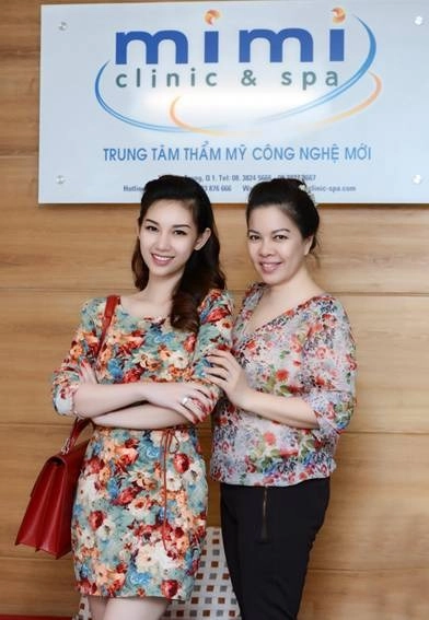 Quỳnh chi đi làm đẹp sau sinh - 4