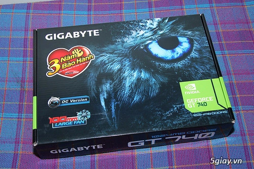 review gigabyte geforce gt 740 hiêu năng tôt gia thanh phai chăng - 1