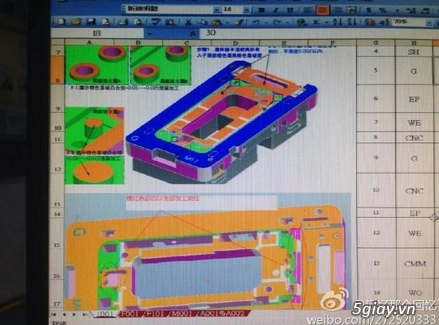 Rò rỉ hình ảnh máy dập khung iphone 6 - 3