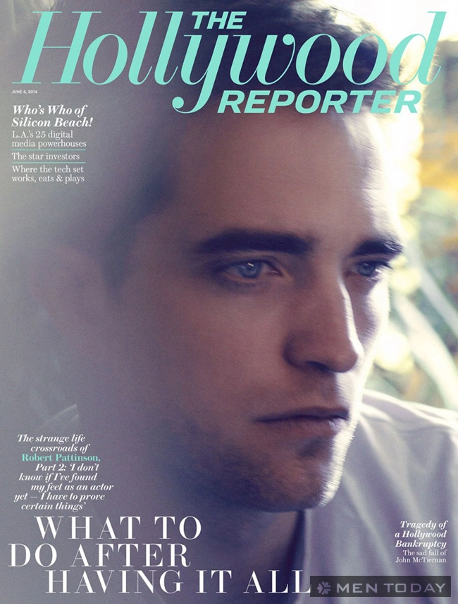 Robert pattinson phong trần trên the hollywood reporter - 1