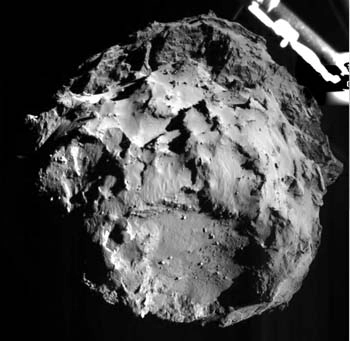 Robot thăm dò lần đầu tiên đáp xuống sao chổi - 1
