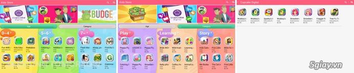 Samsung cập nhật kids store trên galaxy s5 và galaxy tab s với hơn 900 ứng dụng - 3