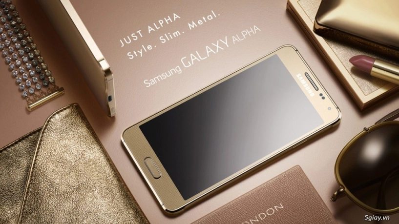 Samsung chính thức trình làng galaxy alpha viền kim loại với 5 màu tươi sáng - 1