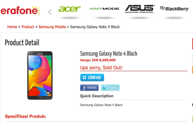 Samsung galaxy note 4 có thể có màn hình qhd camera 16mp 4gm ram giá 812 - 1