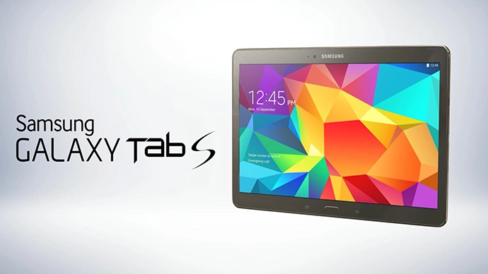 Samsung tab s chính thức được giới thiệu giá từ 399 qhd cảm ứng quét vân tay - 1