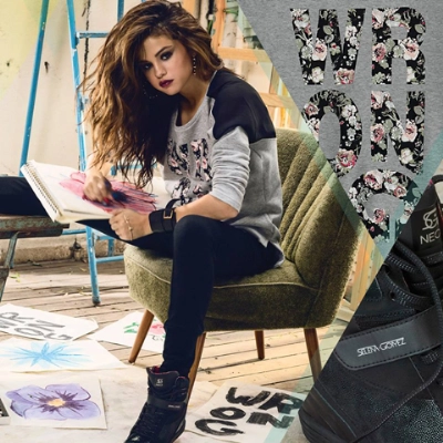 Selena gomez trong bst xuân hè của adidas neo - 1