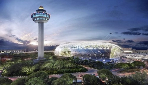 Singapore xây sân bay đẹp như mơ - 1