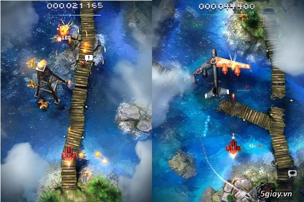 Sky force 2014 - game bắn máy bay huyền thoại đã trở lại trên ios - 3