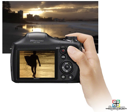 Sony cybershot dsc h300 - máy ảnh siêu zoom giá rẻ - 2