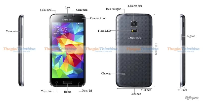 Sự so sánh giữa samsung galaxy s5 mini với các đàn em - 2