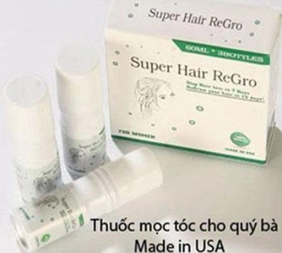 Super hair regro trị hói và rụng tóc - 2