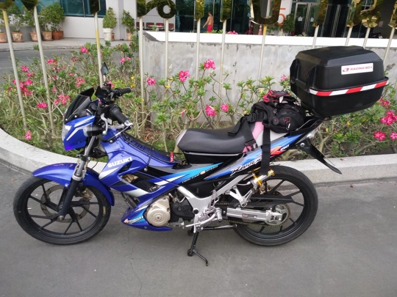 Suzuki raider độ full đồ nghề touring - 1