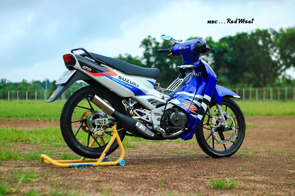 Suzuki satria 120 độ phong cách zin đi dạo phố - 1